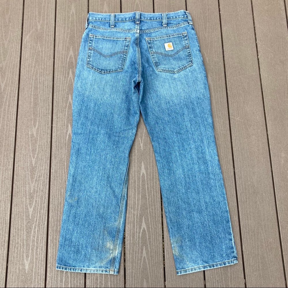 Carhartt Jeans Relaxed Fit Holter Medium Wash Men’s Size 32x30 101483-980